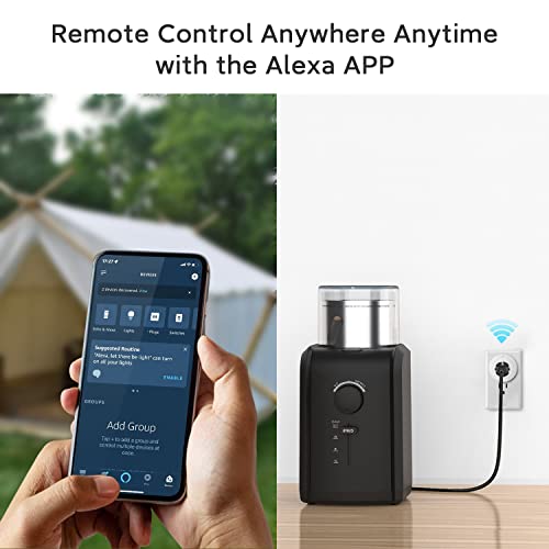 Beysen Smart Plug, Smart Outlet Bluetooth Mesh, Smiple Set Up, Ale...