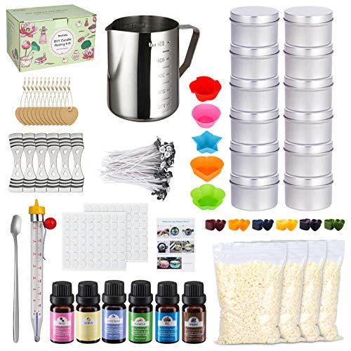 Candle Making Kit, BeyTyKy 95 Piece Complete Candle Making Supplie...
