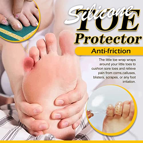 10PCS Silicone Anti-Friction Toe Protector, 2023 New Silicone Brea...