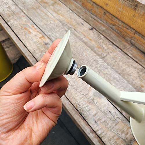 BFA Metal Watering Can with Removable Shower Head, 3.5L 0.92 gal...
