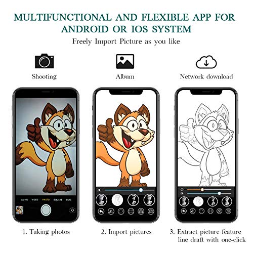 Sketch Wizard Optical Drawing Board, BHY Optical Tracing Board Cop...