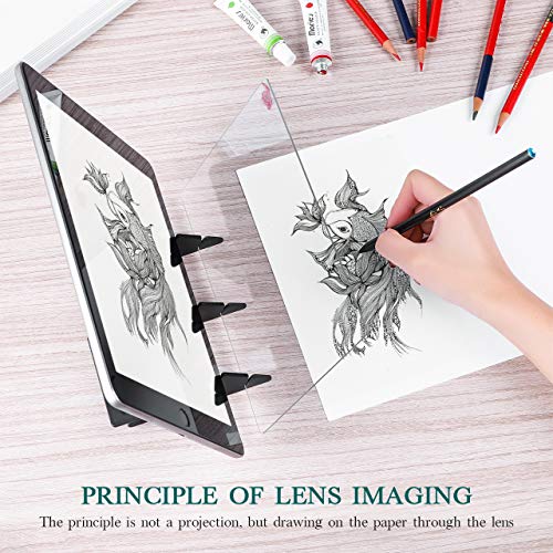 Sketch Wizard Optical Drawing Board, BHY Optical Tracing Board Cop...