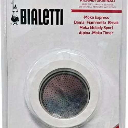 Bialetti Replacement Gasket and Filter For 3 Cup Stovetop Espresso...