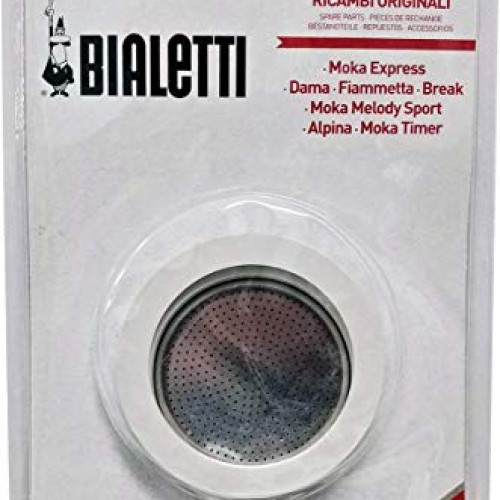 Bialetti Replacement Gasket and Filter For 3 Cup Stovetop Espresso...