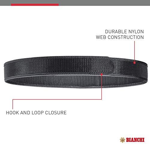 Bianchi 7205 Liner Belt, Fits 1.5 Belt Loop 52-56 Black