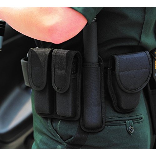 Bianchi Patroltek 8002 Double Magazine Pouch with Hidden Snap, Nyl...