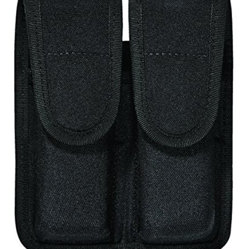 Bianchi Patroltek 8002 Double Magazine Pouch with Hidden Snap, Nyl...