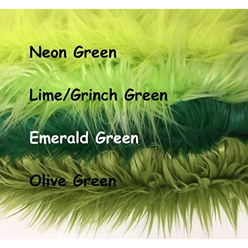 Ready to Ship! Luxury Mixed Colors Faux Fur Scrap Bag Fabric Piece...