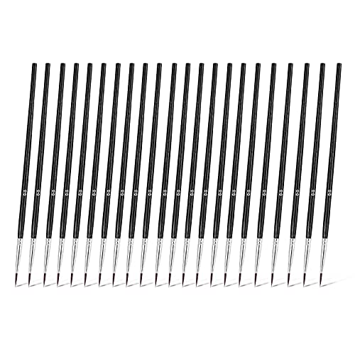 Detail Paint Brushes, BICKSILE 60Pcs Miniature Paint Brushes Micro...