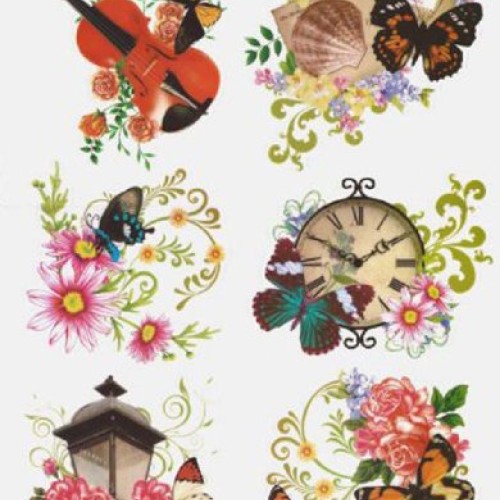 Spring Window Clings - Floral 3pk