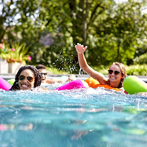 Big Joe Mesh Pool Noodle, Green with Aqua Ends