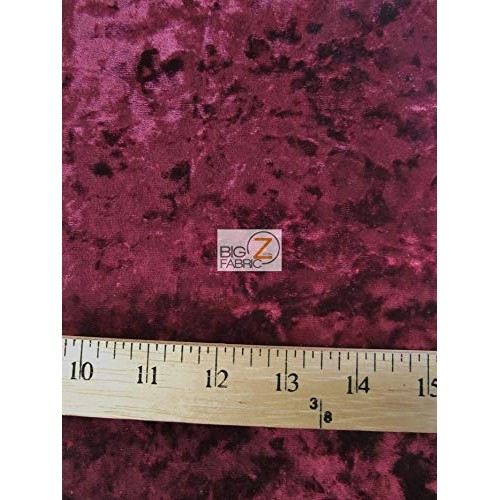Big Z Fabric Crushed Stretch Velvet Costume Fabric by The Yard DIY...