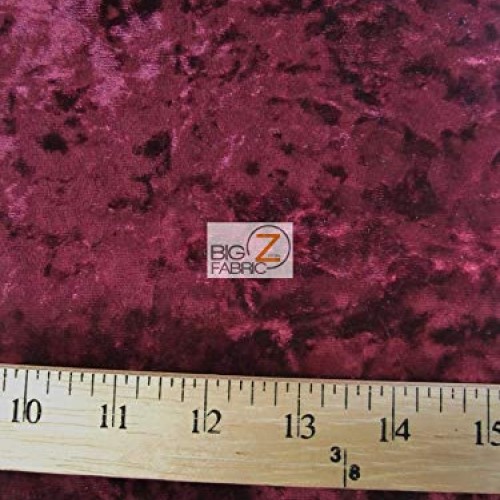 Big Z Fabric Crushed Stretch Velvet Costume Fabric by The Yard DIY...