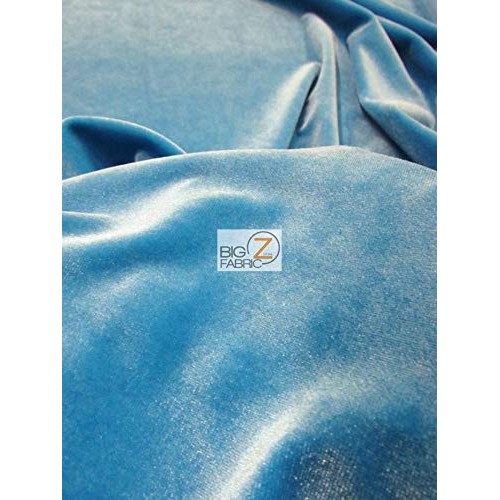 Big Z Fabric Stretch Velvet Velour Spandex 360 Grams Costume Fabri...
