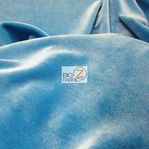 Big Z Fabric Stretch Velvet Velour Spandex 360 Grams Costume Fabri...