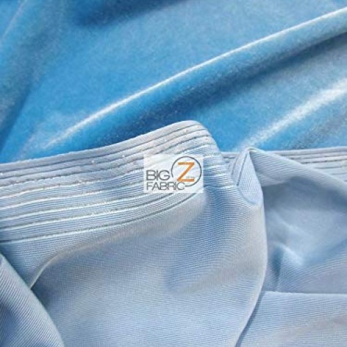 Big Z Fabric Stretch Velvet Velour Spandex 360 Grams Costume Fabri...