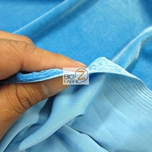 Big Z Fabric Stretch Velvet Velour Spandex 360 Grams Costume Fabri...
