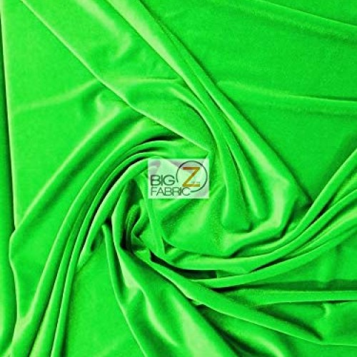 Big Z Fabric Stretch Velvet Velour Spandex 360 Grams Costume Fabri...
