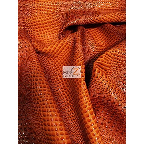DuroLast Florida Gator 3D Embossed Vinyl Fabric by The Yard 2 Tone...