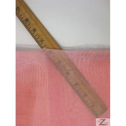 MIRROR CRYSTAL ORGANZA FABRIC BY THE ROLL - White - 60 WIDTH - 10...
