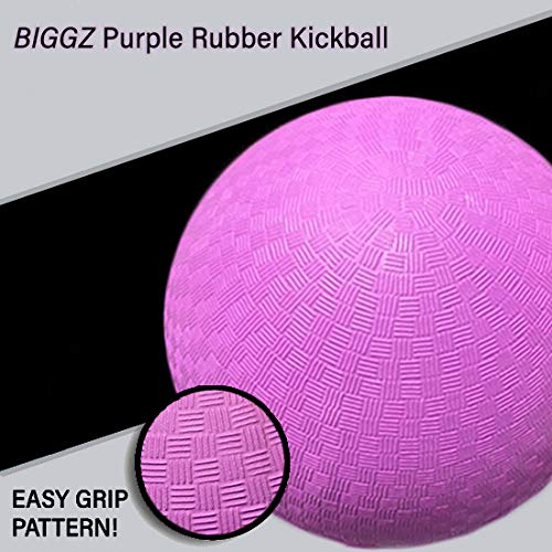 6 Pack Rubber Kick Balls 8.5 inch Dodgeball Playground Balls for...