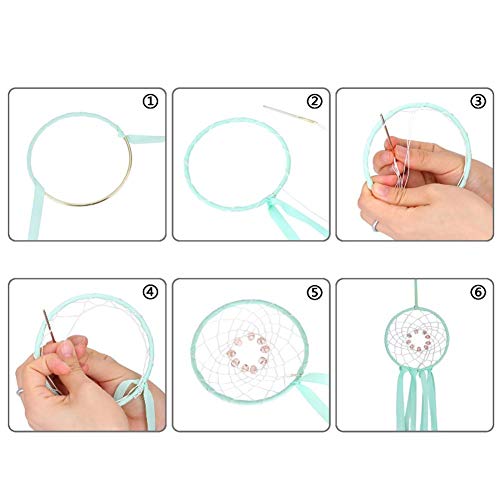 Metal Floral Hoop,10pcs Dream Catcher Rings Metal Rings Supplies M...