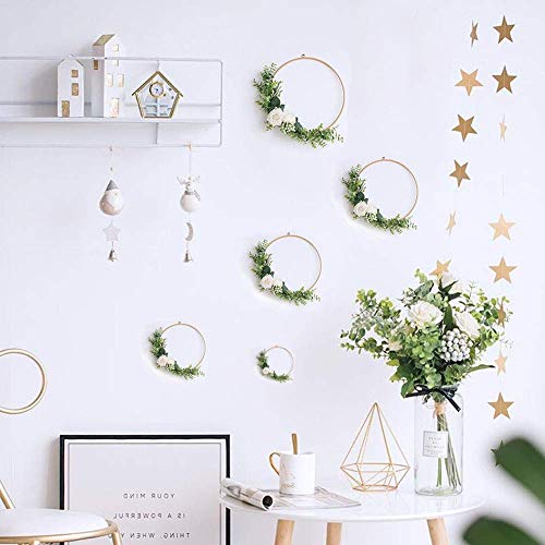 Metal Floral Hoop,10pcs Dream Catcher Rings Metal Rings Supplies M...