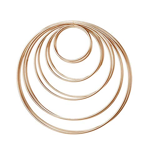 Metal Floral Hoop,10pcs Dream Catcher Rings Metal Rings Supplies M...