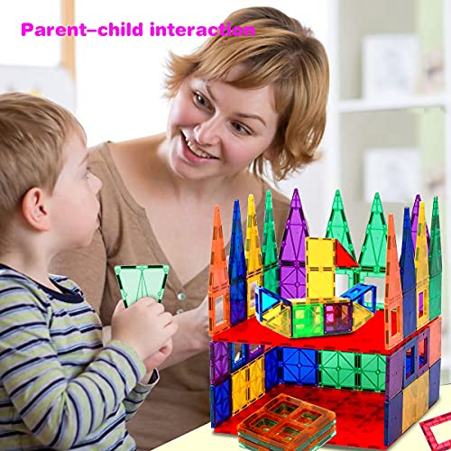 Magnetic Tiles Building Blocks STEM Magnet Blocks Toys for 3+ Year...
