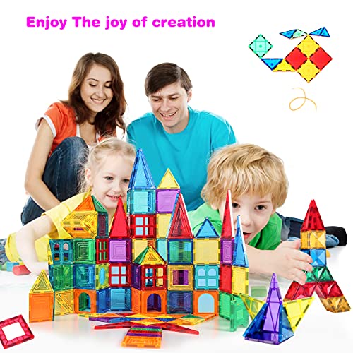 Magnetic Tiles Building Blocks STEM Magnet Blocks Toys for 3+ Year...