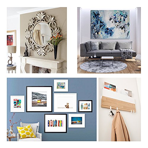 BIGTEDDY - 6 French Cleat Picture Hangers Hardware Kit Mount Alum...