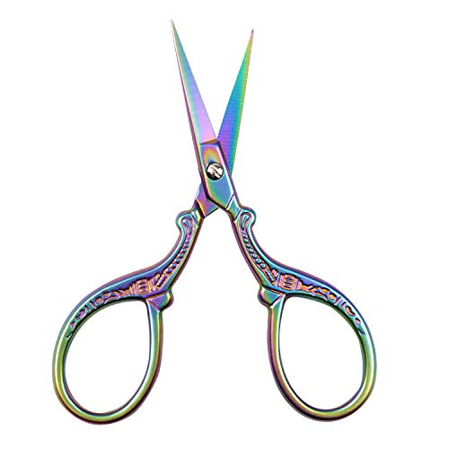 BIHRTC 3.6 Inch Mini Scissors Embroidery Scissors Sewing Crafting ...