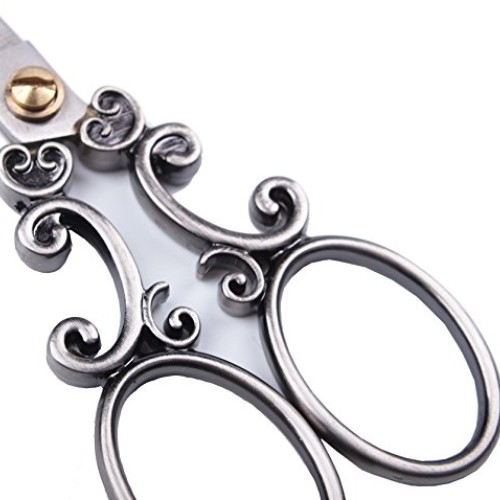 BIHRTC European Vintage Stainless Steel Sewing Scissors DIY Tools ...