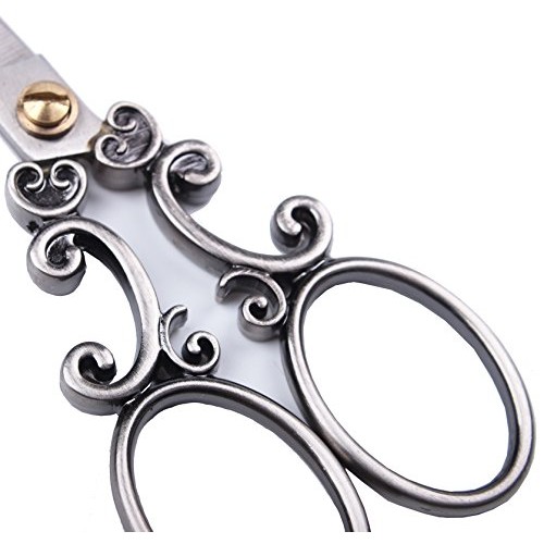 BIHRTC European Vintage Stainless Steel Sewing Scissors DIY Tools ...