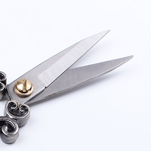 BIHRTC European Vintage Stainless Steel Sewing Scissors DIY Tools ...