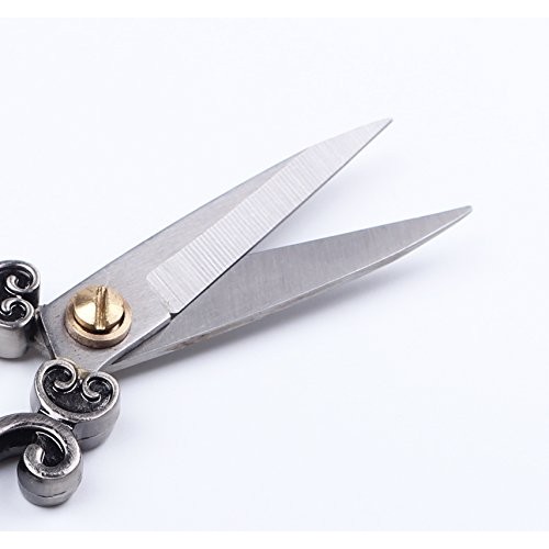 BIHRTC European Vintage Stainless Steel Sewing Scissors DIY Tools ...