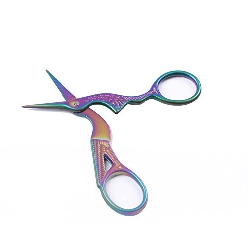 BIHRTC Stainless Steel Sharp Tip Classic Stork Scissors Crane Desi...