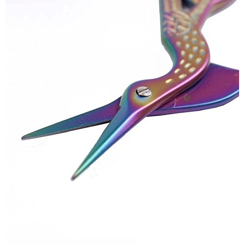 BIHRTC Stainless Steel Sharp Tip Classic Stork Scissors Crane Desi...