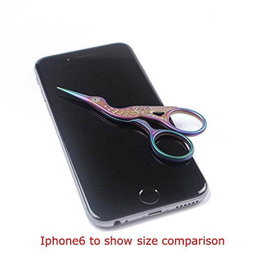 BIHRTC Stainless Steel Sharp Tip Classic Stork Scissors Crane Desi...