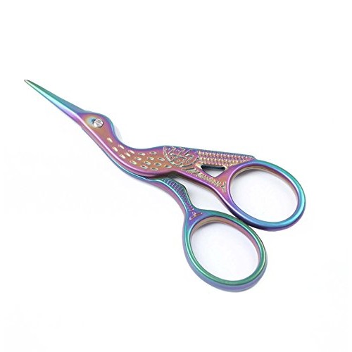 BIHRTC Stainless Steel Sharp Tip Classic Stork Scissors Crane Desi...