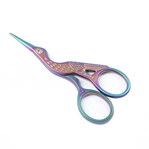 BIHRTC Stainless Steel Sharp Tip Classic Stork Scissors Crane Desi...