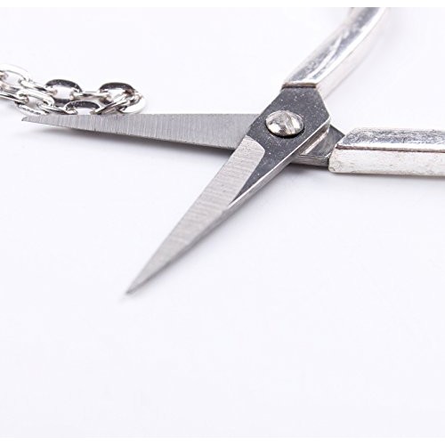 BIHRTC Stainless Steel Sharp Tip Sewing Snips Thread Cutter Safety...