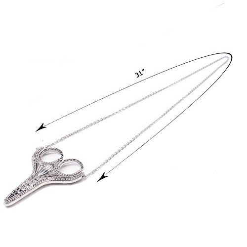 BIHRTC Stainless Steel Sharp Tip Sewing Snips Thread Cutter Safety...