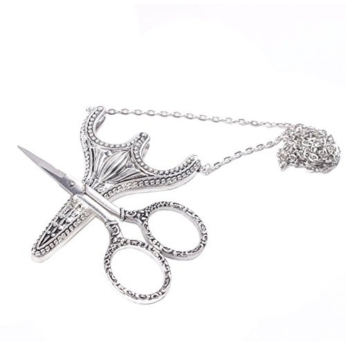 BIHRTC Stainless Steel Sharp Tip Sewing Snips Thread Cutter Safety...
