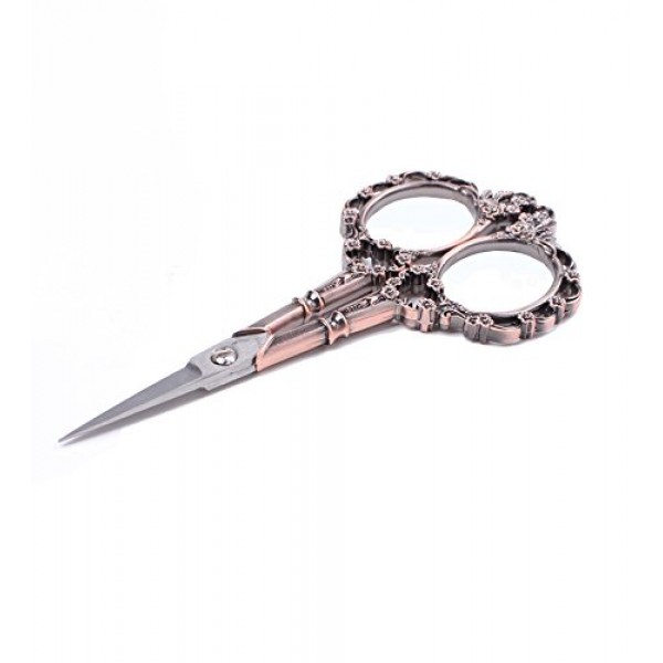 BIHRTC Vintage European Style Scissors for Embroidery, Sewing, Cra...