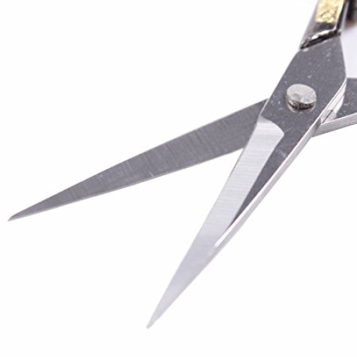 BIHRTC Vintage Plum Blossom Clouds Sewing Scissors for Embroidery,...