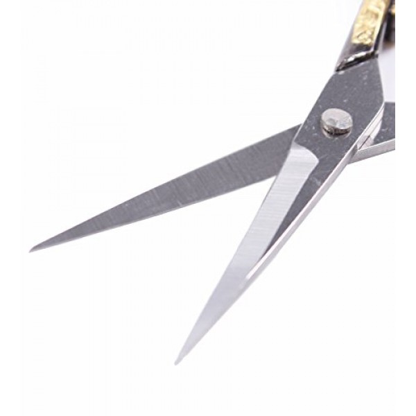 BIHRTC Vintage Plum Blossom Clouds Sewing Scissors for Embroidery,...