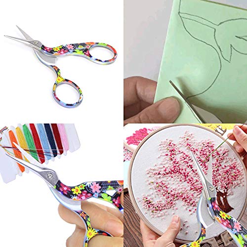 Stork Bird Scissors Embroidery Scissors Sewing Scissors Small Shea...