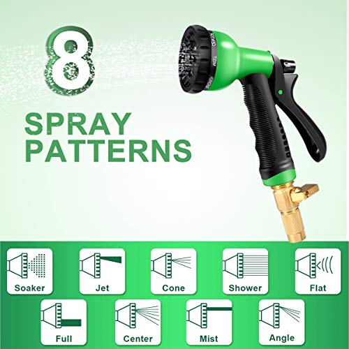 BIIBeSeamu 50FT Garden Hose Expandable Hose, Flexible Water Hose w...