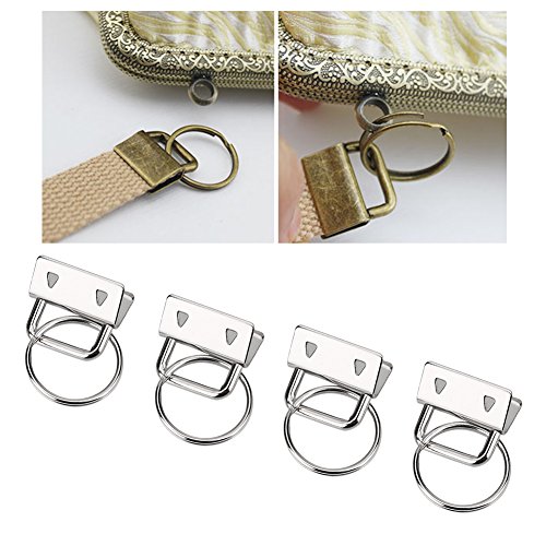 20Pcs Metal Tail Clip, Bag Strap Connector for Bag Purse Making Ha...
